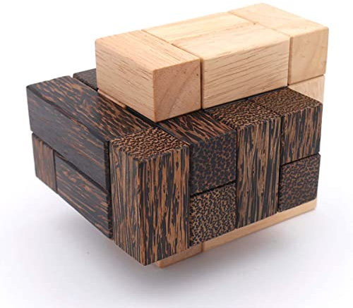 ROMBOL Kardan - edles, schwieriges Interlockingpuzzle aus Holz