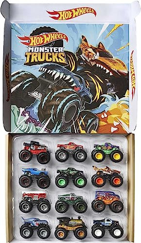 Hot Wheels Monster Trucks Ultimate Chaos 12PK 1 Vehicle