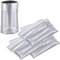 infactory Weinkühler: 4er-Set Flaschenkühler für Ø 75-86 mm, Kühl- & Wärme-Gel (Kühlmanschetten, Kühlmanschette Wein, Flaschenhalter)