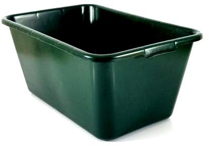 Wildwanne Kunststoffwanne Futterwanne Wasserbehälter 40L, 65 oder 90 Liter Lebensmittelecht (65L)