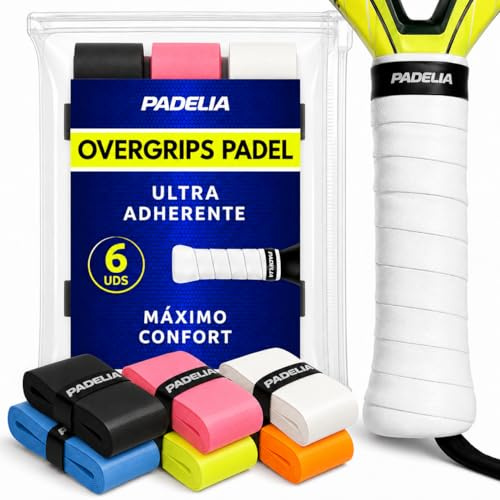 Grip Padel Ultra Adherente Overgrips Antideslizantes Absorbentes al Sudor