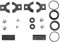 Crank Brothers Pedal Repair Kit Stamp 7/11