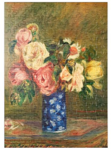MyPuzzle Bouquet De Roses (1882) by Pierre-Auguste Renoir - Premium 200 Pièces Puzzle - Collection spéciale MyPuzzle de Æpyornis