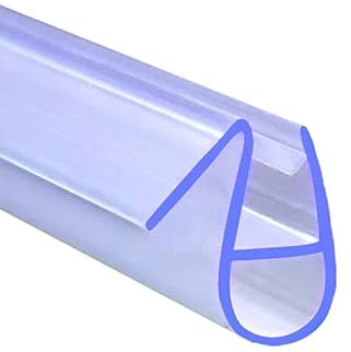 Junta de Estanqueidad de 90cm, Goma para Cristal de 6mm de Mampara de Ducha