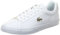 Lacoste Herren Low-Top Sneaker T-Clip 0120 2 SMA, Männer Halbschuhe,schnürschuhe,schnürer,Business,Freizeit,WHT/WHT (21G),42.5 EU / 8.5 UK