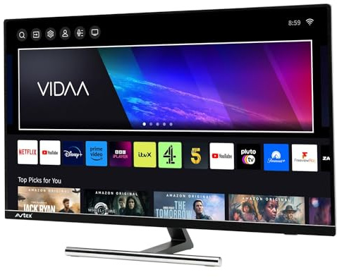 Avtex AV270TS VIDAA 27 Smart HD TV (12V/240V) designed for Caravans & Motorhomes