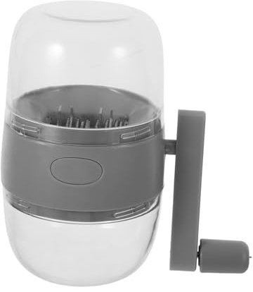 iplusmile Tritatutto Manuale Per Noci e Aglio Macina Noci e Verdure Design Compatto Per Cucina e Trasporto Facile Da