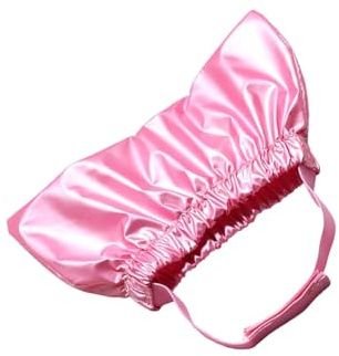 Bonnet de douche rose pour chat, accessoires de bain pour animaux domestiques, accessoires de bain pour animaux de compagnie, empêche l'eau dans les oreilles de chat, couvre-chef, imperméable