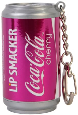Lip Smacker Coca-Cola, Children's Lip Balm with Original Cherry Coke Flavor, Transparent and Hydrating Formula