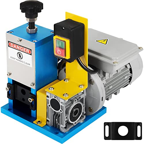VEVOR 1,5-25mm elektrisk kabelskalningsmaskin, 220V 180W, Flera hål kabel skalmaskin elektrisk kabel strippning maskin