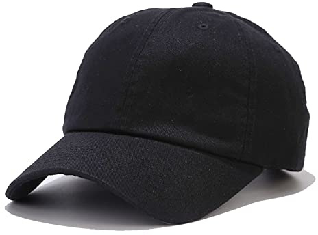 NPQQUAN Original Classic Low Profile Baseball Cap Golf Dad Hat Black