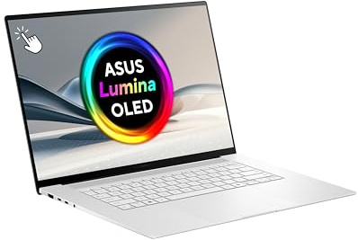 ASUS Zenbook S16 UM5606WA 16.0 3K OLED 120Hz CoPilot+ Touchscreen Laptop (AMD Ryzen AI R9 HX 370 12-Core Processor, 32GB LPDDR5X RAM, 2TB PCIe SSD, Backlit Keyboard, Windows 11 Home)
