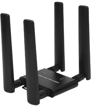 Walmeck USB3.2 GEN1 5G DONGLE Expansion Board Quad Antennas Aluminiumlegering för CPE