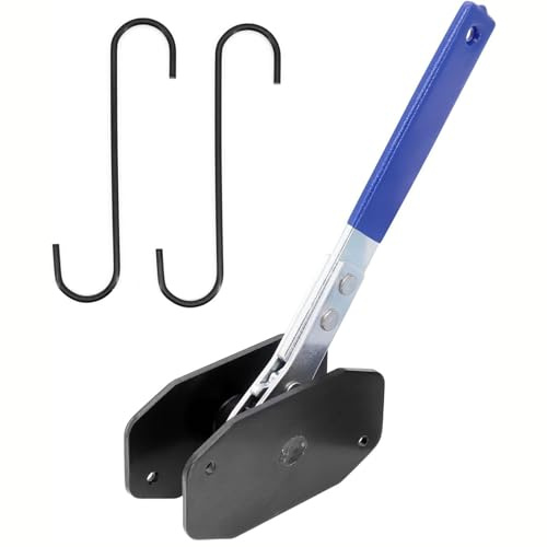 Lepidi Utensile per Pinza Freno a Cricchetto, Utensilo per Pressatura del Freno, Divaricatore del Pistone del Freno, Arretratore Pistoncini Freni, con 2 Ganci di Sostituzione Pastiglie Freno