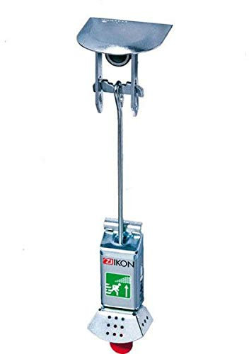 IKON Gitterrostsicherung 8173 - mit Panikfunktion - Sicherung für Lichtschacht bzw. Kellerschacht - 2 Stück im Set