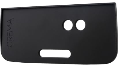 CREMA COFFEE PRODUCTS | Tamping Mat | Non-Slip Silicone | Firm & Secure Mat | Protect Countertops & Portafilter | Espresso Machine Tamping Mat | Vent & Drip Tray Holes (Barista Pro)