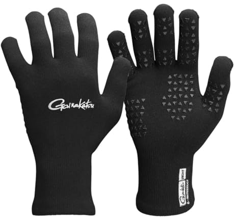 Gamakatsu wasserdichte Angel Angler Handschuhe XL