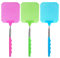 3 Pezzi Scacciamosche Estensibile,Manuale Paletta Mosche,Portatile Scacciamosche Plastica,uso quotidiano,Fly Swatter per Mosche, Zanzare e Insetti(Blu,Rosa,Verde)