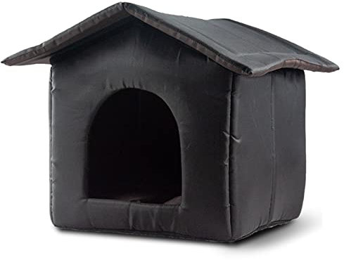 Katzenhöhle Für Katzen, Katzenzelt, Katzenbetten Für Hauskatzen, Faltbare Katzenbetthöhle, Katzenhaus Mit Waschbaren Kissen, Für Katzen, Hunde, Kaninchen, 35X33X30cm