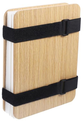 NUOBESTY Pressa Per Fiori Secchi Base in Legno e Cinghie Resistenti Kit Per Pressatura Di Fiori e Foglie Strumento Per Realizzazione Di Campioni Di Per Biglietti d Scrapbooking e Decorazion