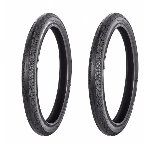 16 tums 1,50 däck, set om 2 / 16x1,50 40-305 däck, MTB-däck for all mountainbikes | 16 tums 1,5 City Street-däck | 16 tums cykeldäck, gula däck med sidoväggar