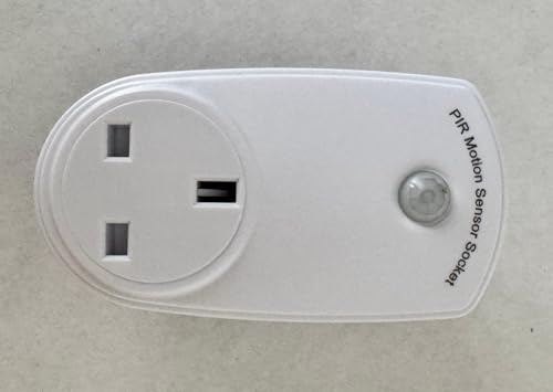Plug in PIR Motion Detector Socket