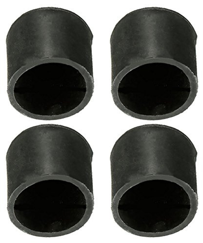 Lot de 4 embouts de protection pour pieds de chaises - Solides, anti-rayures, protection du sol - Diamètre : 16 mm/19 mm/22 mm/25 mm/32 mm/40 mm/50 mm, Voir image, 50 mm