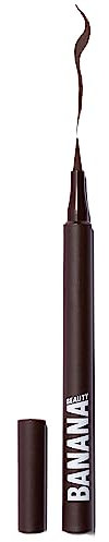 Banana Beauty Eyeliner braun (Say So) – Wasserfestes Make Up mit bis zu 14 Stunden Halt – Präzise Anwendung – Vegan & Cruelty-Free – Dermatologisch getestet