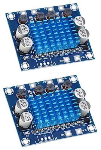 Hailege 2pcs TPA3110 Digital Stereo Audio Amplifier Board 30W + 30W AMP Board 2.0 Kanal Amplifier Board DC 8-26V 3A XH-A232