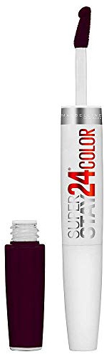 3 x Maybelline Superstay 24hr Lipstick & Balm New - 845 Aubergine