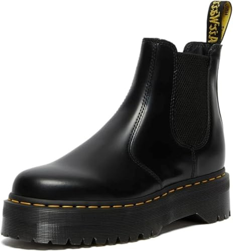 Dr. Martens Damen 2976 Polished Smooth Chelsea boots, Schwarz, 41 EU