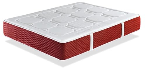 Colchon 140X200 Pocket Spring Premium Höjd 31 cm Titanium packade fjädrar