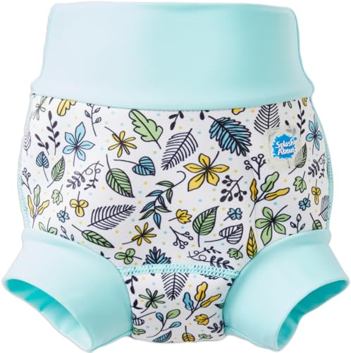 Splash About Happy Nappy Pañal de Baño Reutilizable - Fallen Leaves 0-3 meses