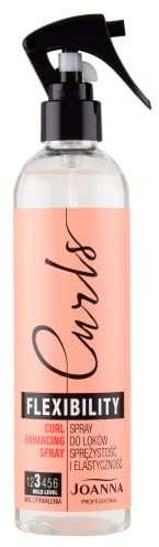 JOANNA Professional Curls Lockenspray Widerstandsfähigkeit und Elastizität Erleichtert Styling Lockiger Haare Locken Fixiert Form der Locken 300 ml