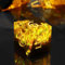 Haxtec DnD-Würfel-Set mit scharfen Kanten, Kunstharz, glitzernd, polyedrisch, D&D-Würfel für Dungeons and Dragons Fire Dice