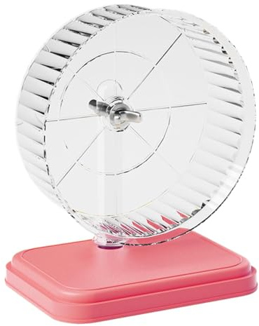 Löparhjul för små djur, hamsterträning, löparhjul, tysta träningshjul för hamstrar, tysta träningshjul, träningshjul för små djur 17 cm för små djur