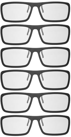 sourcing map 1 Pcs Polarized 3D Glasses, Passive 3D Viewing Glasses Frames for RealD Movies Theater Games TV Photo Projector
