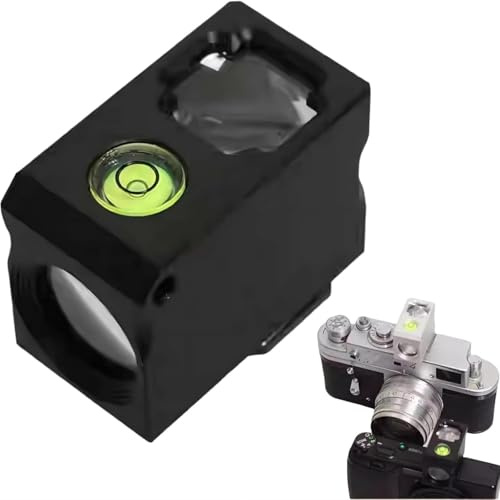 YZHYYDS Mirino Ottico a Livello della Vita da 50 Mm, Mirino Ottico Esterno di Ricambio per Fotocamera, Bocca di Avvio Freddo e Composizione Ad Angolo Basso, per Inquadratura Precisa di Mirini