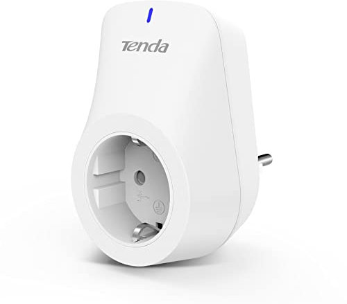 Tenda SP9 16A Enchufe WiFi Inteligente con Medidor de Energia (Para Controlar sus Dispositivos desde Cualquier Lugar, Funciona con Amazon Alexa y Google Home)