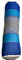 VIE Naturals Coussin Tour de Cou en kapok thaïlandais, Grande Saucisse, Bleu
