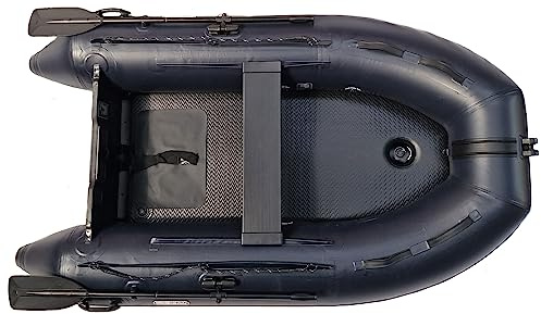 Bison MARINE BLUE INFLATABLE FISHING SPORTS AIR RIB BOAT 2.7m ALU DECK