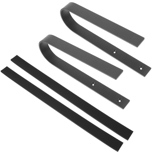 DIKACA Gancio da Parete in Metallo per Skateboard e Tavola da Surf Copertura Protettiva Supporto lungo da Parete per Attrezzature Sportive Set 1 Pezzo per Organizzazione Casa e Garage