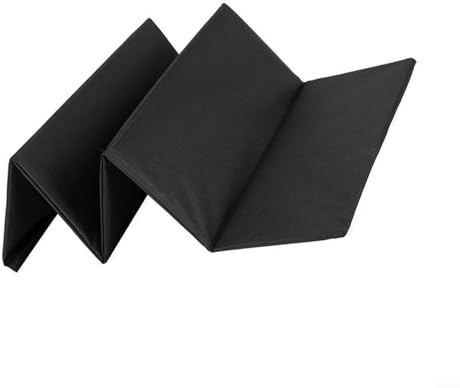 Fodera per carrello da campeggio, impermeabile, in tessuto Oxford con base in polipropilene, per carrello pieghevole da giardino, spiaggia, picnic, viaggi, nero, 100 x 50 cm