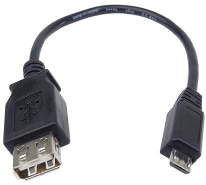 PremiumCord USB-adapterkabel USB A/uttag – mikro USB/kontakt 20 cm OTG