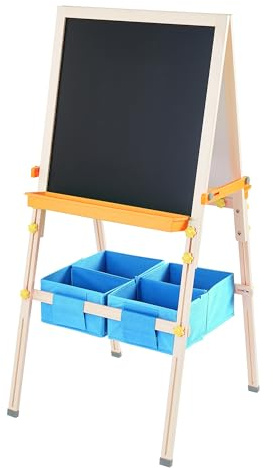 Teamson Kinder - Kleine Künstler Vangogh Kinder Staffeleien-Holz Grün TK-FB028G