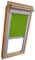 Verdunkelungsrollo Rollo für VELUX Dachfenster TYP GGL/GPL/GGU/GPU - UK08 - Farbe limone - mit Aluminium Seitenschienen - KLICK Montage