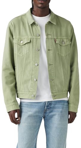 Levi's Cappotto da uomo The Trucker, ALOE VERA GD LTWT TK, S