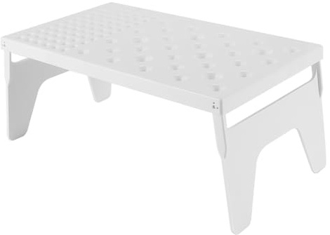 Enwye Séchoir À Fleurs En Pâte De Gomme, Support De Séchage À L'air Libre Pour Décoration De Gâteaux, Blanc