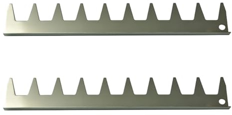 2pcs Apiary Measurement Tool 9 Frame Spacer Set High Accuracy Stainless Rakes Suitable for Professional Apiculture Tool Beekeeping Rakes for Humid Climates