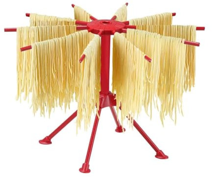 to do home Nudeltrockner zusammenklappbar Pastatrockner Nudelständer in versch. Farben Rot